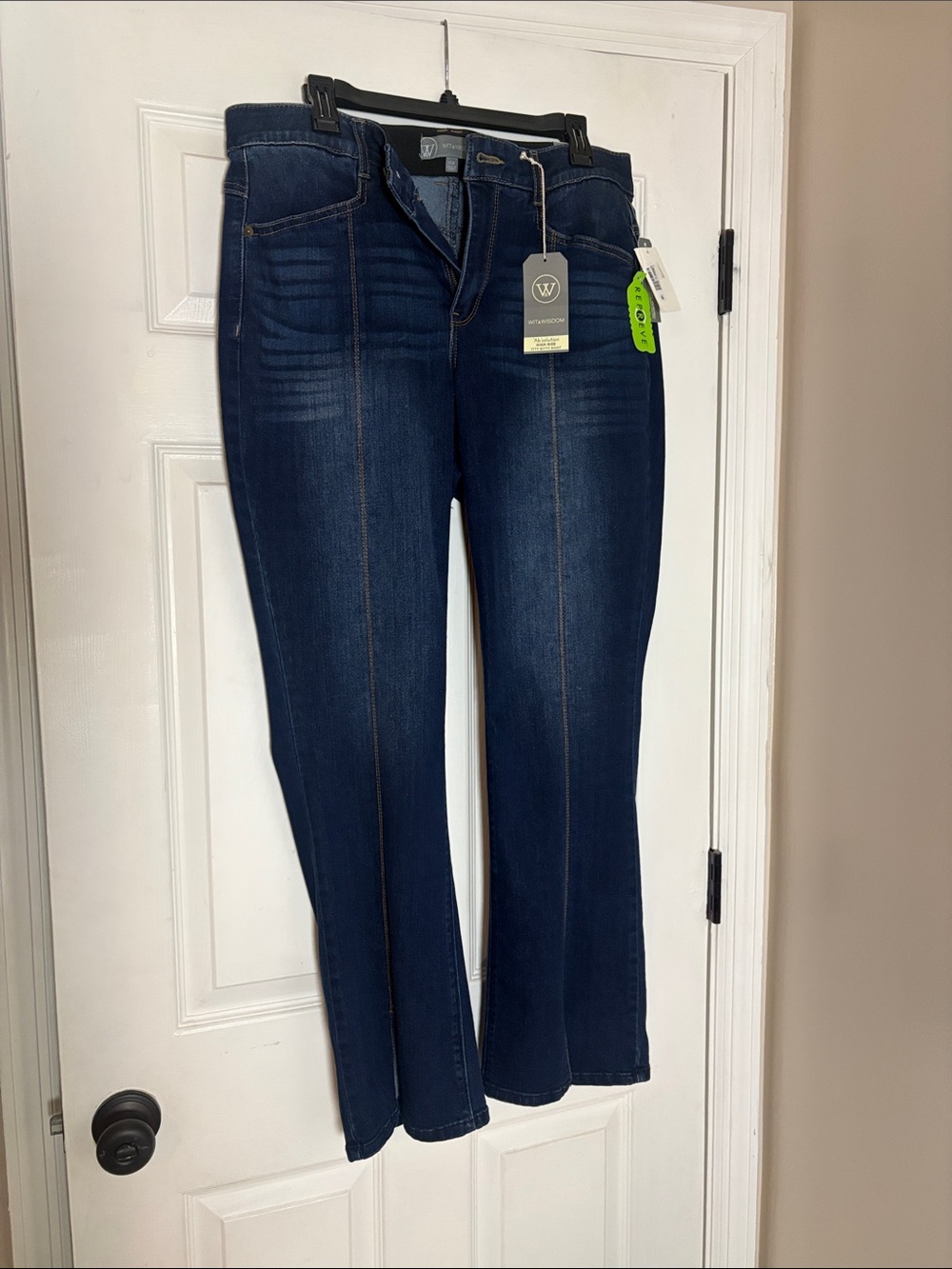 Wit & Wisdom Dark Blue Flare Jeans